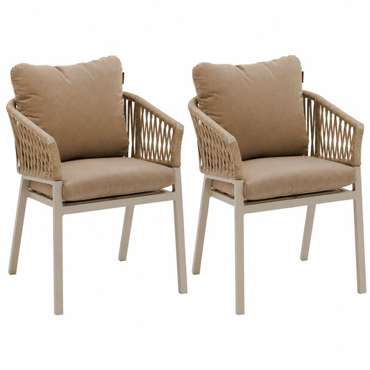 Fauteuil, en tissu, coloris beige, pour le salon ou la chambre