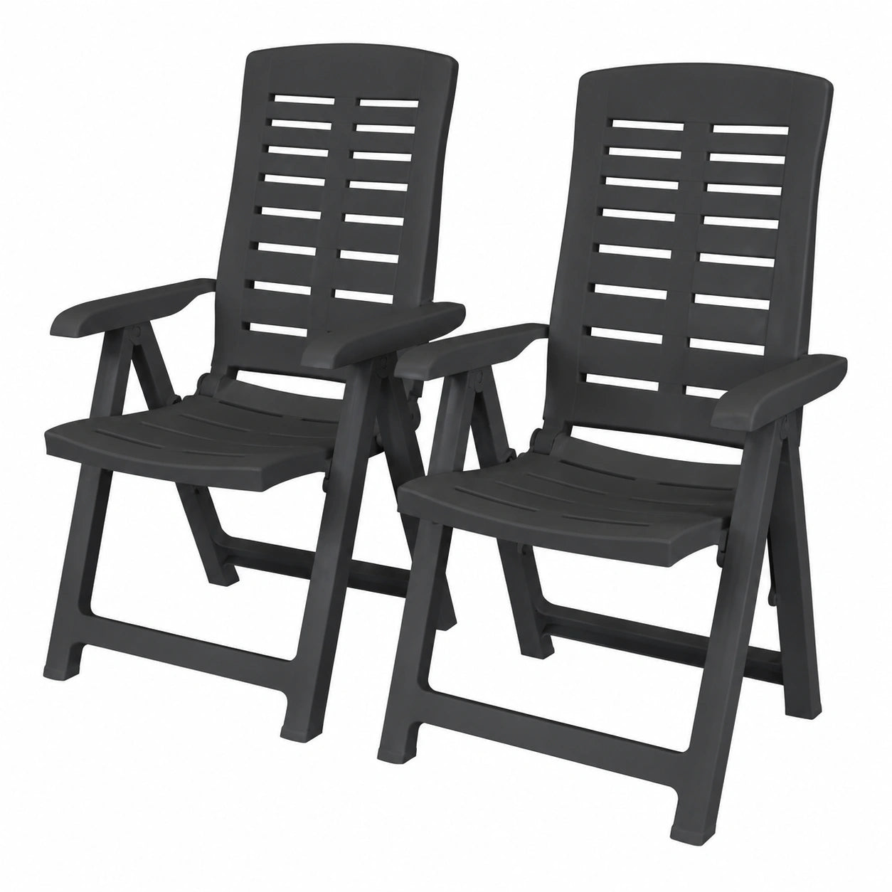 Chaise, coloris anthracite, pour la salle à manger ou la cuisine