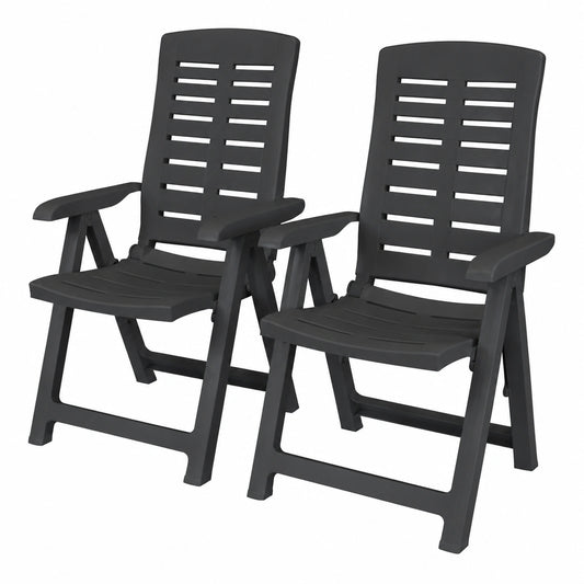 Chaise, coloris anthracite, pour la salle à manger ou la cuisine