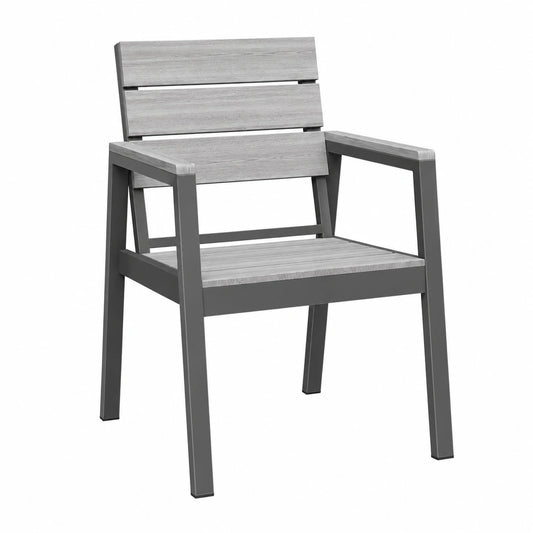Chaise, en aluminium, pour la salle à manger ou la cuisine
